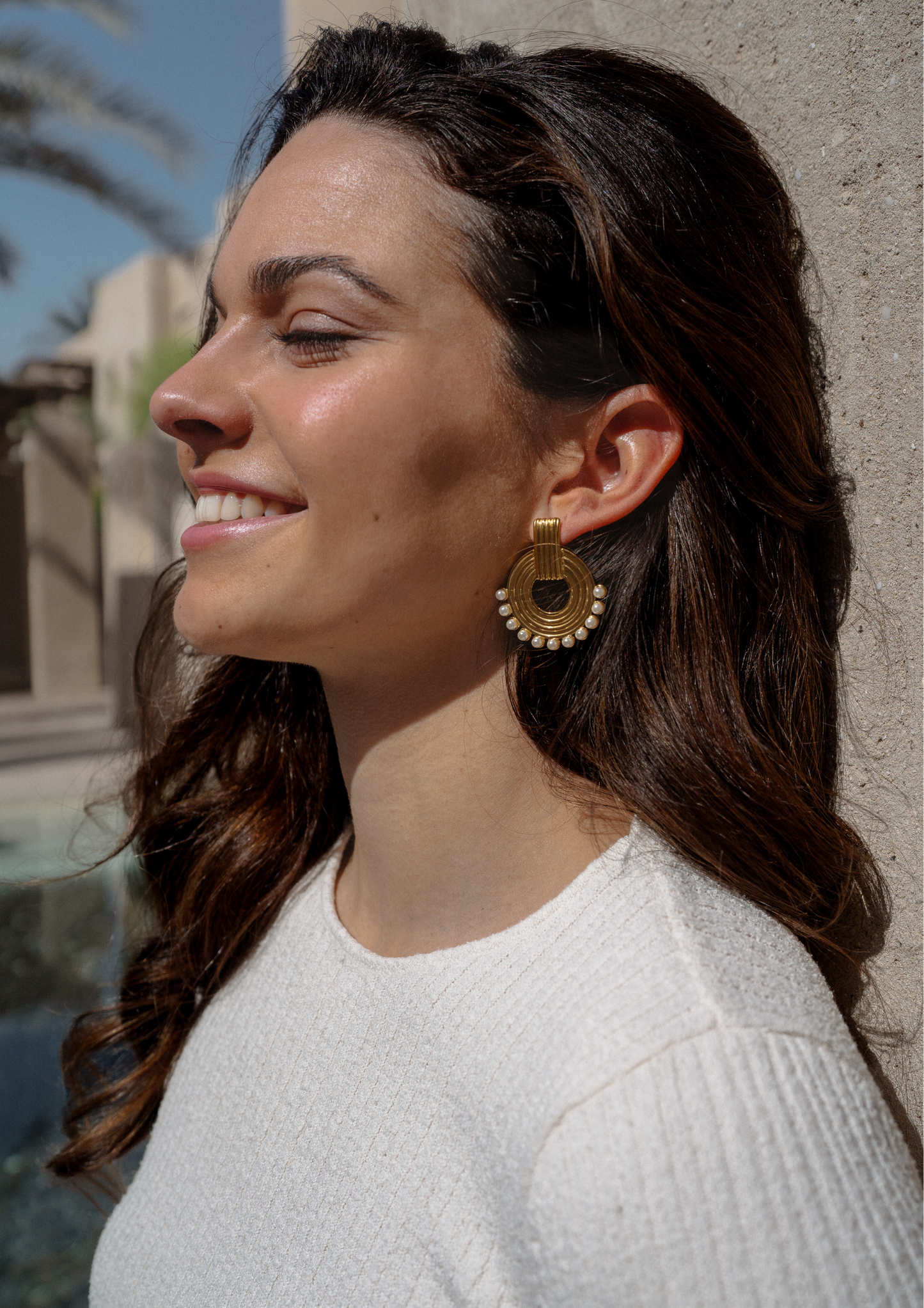 Gouden Oorbellen – Tijdloos Design – Duurzaam Sieraad 1