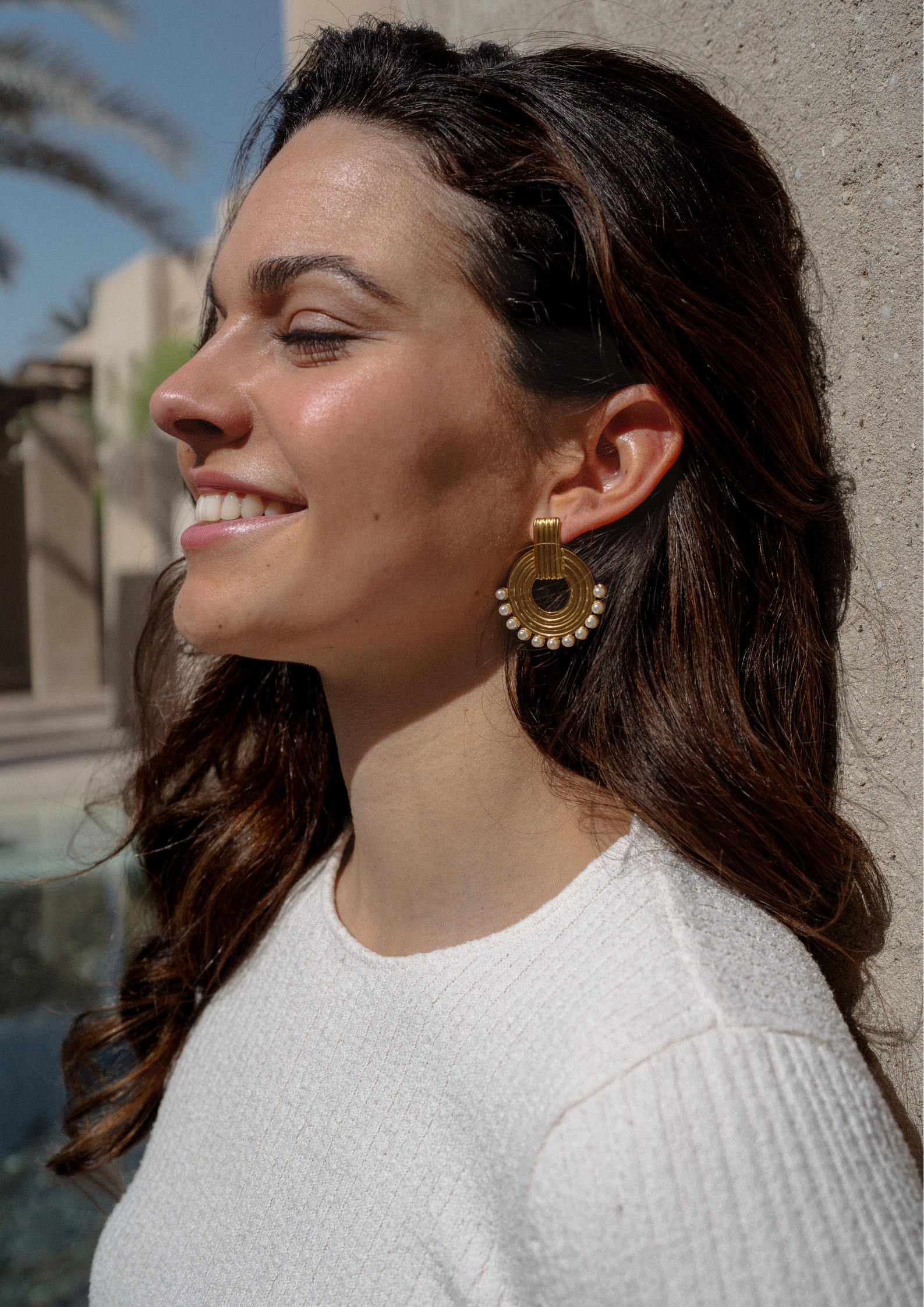 Gouden Oorbellen – Tijdloos Design – Duurzaam Sieraad 1