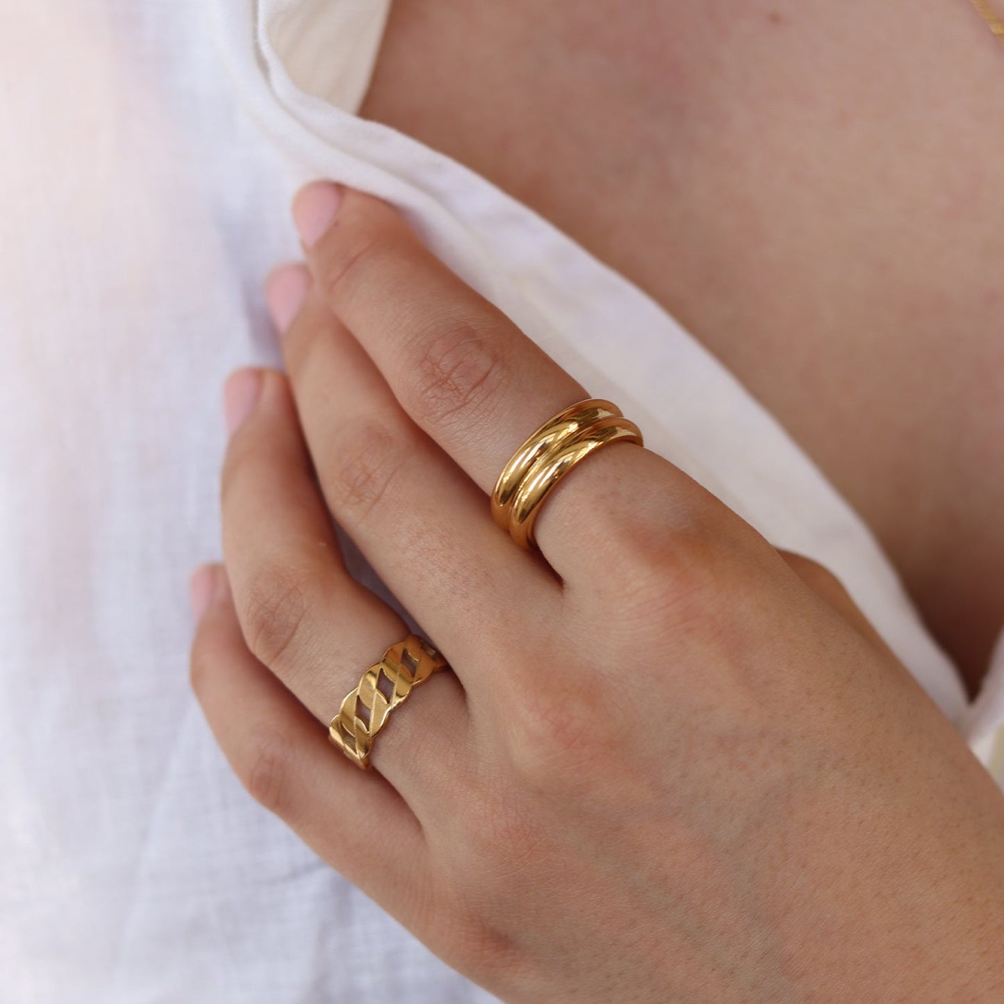 HARDY – Veelzijdige Ring – Trendy Gelaagde Look 2