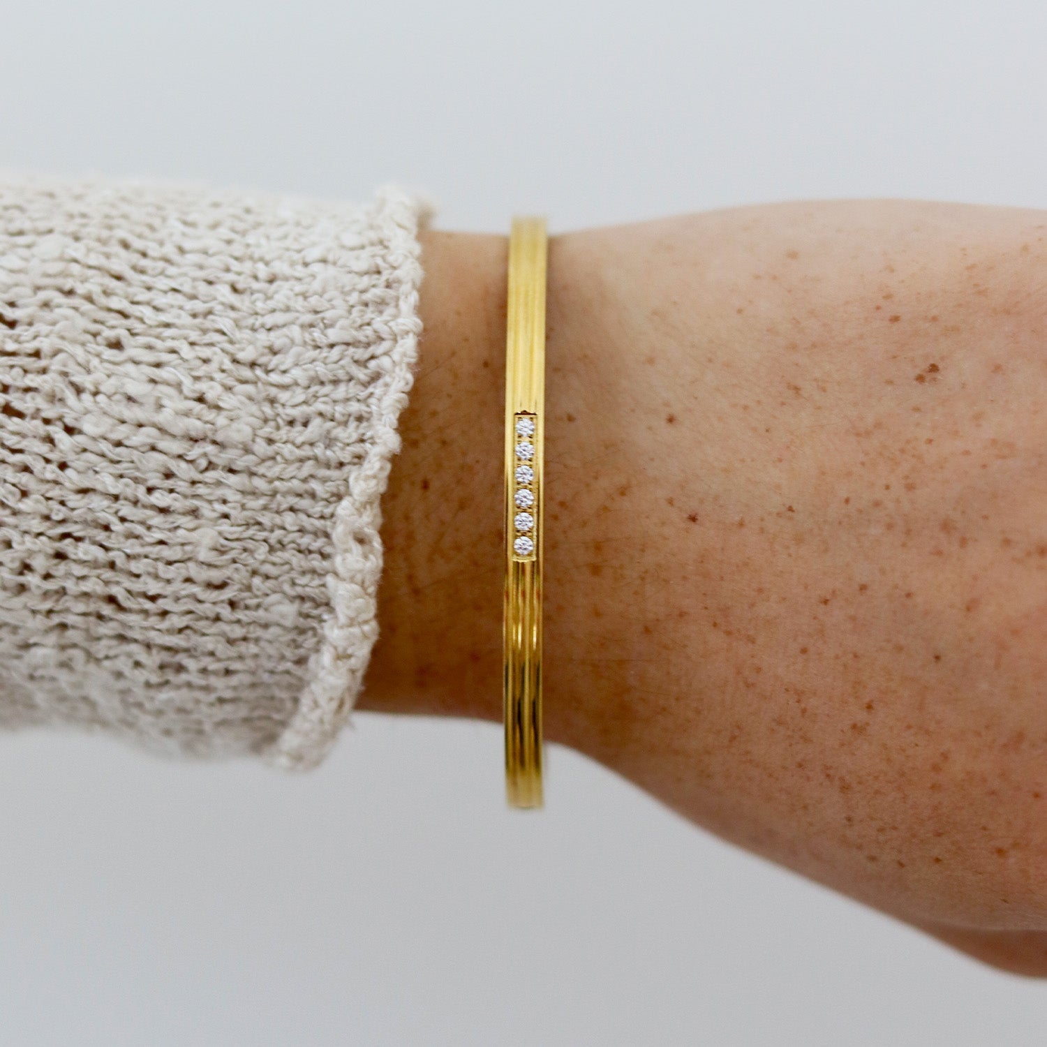 JESSY – Elegante Armband – Sprankelende Zirkonia 1