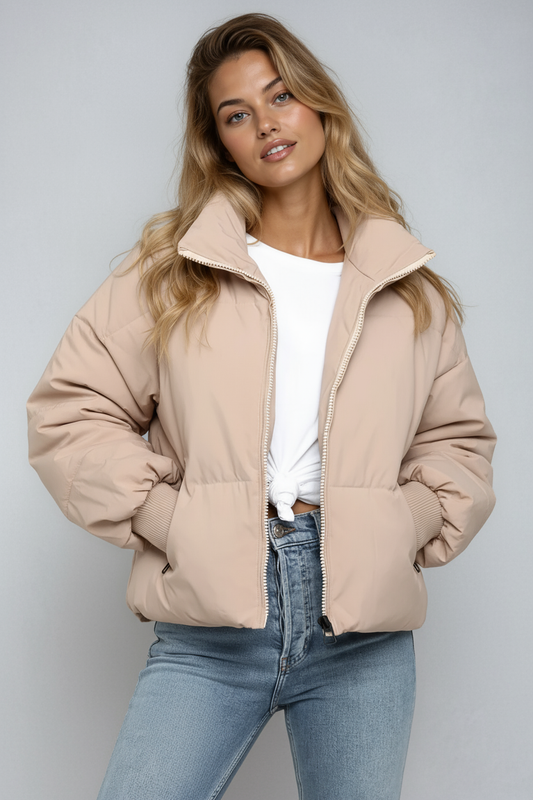 KORTE PUFFERJAS – Moderne Pasvorm – Ideaal voor Koude Dagen 1