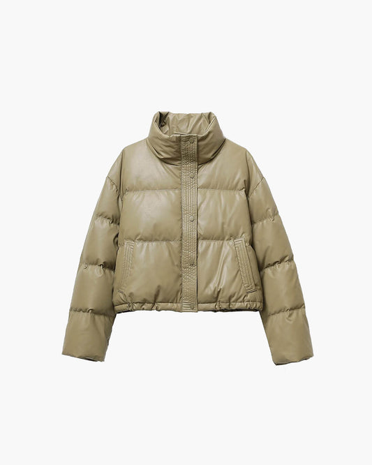 KORTE PUFFER WINTERJAS – Warmte en Stijl 8