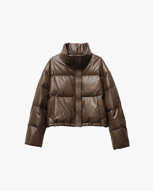 KORTE PUFFER WINTERJAS – Warmte en Stijl 9