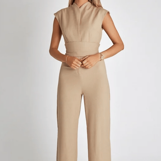 LIANNE – Mouwloze Jumpsuit – Flatterende Pasvorm 0