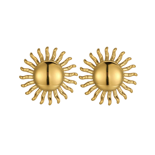 LUMA – Gouden Oorbellen Dames – Tijdloos Ontwerp 0