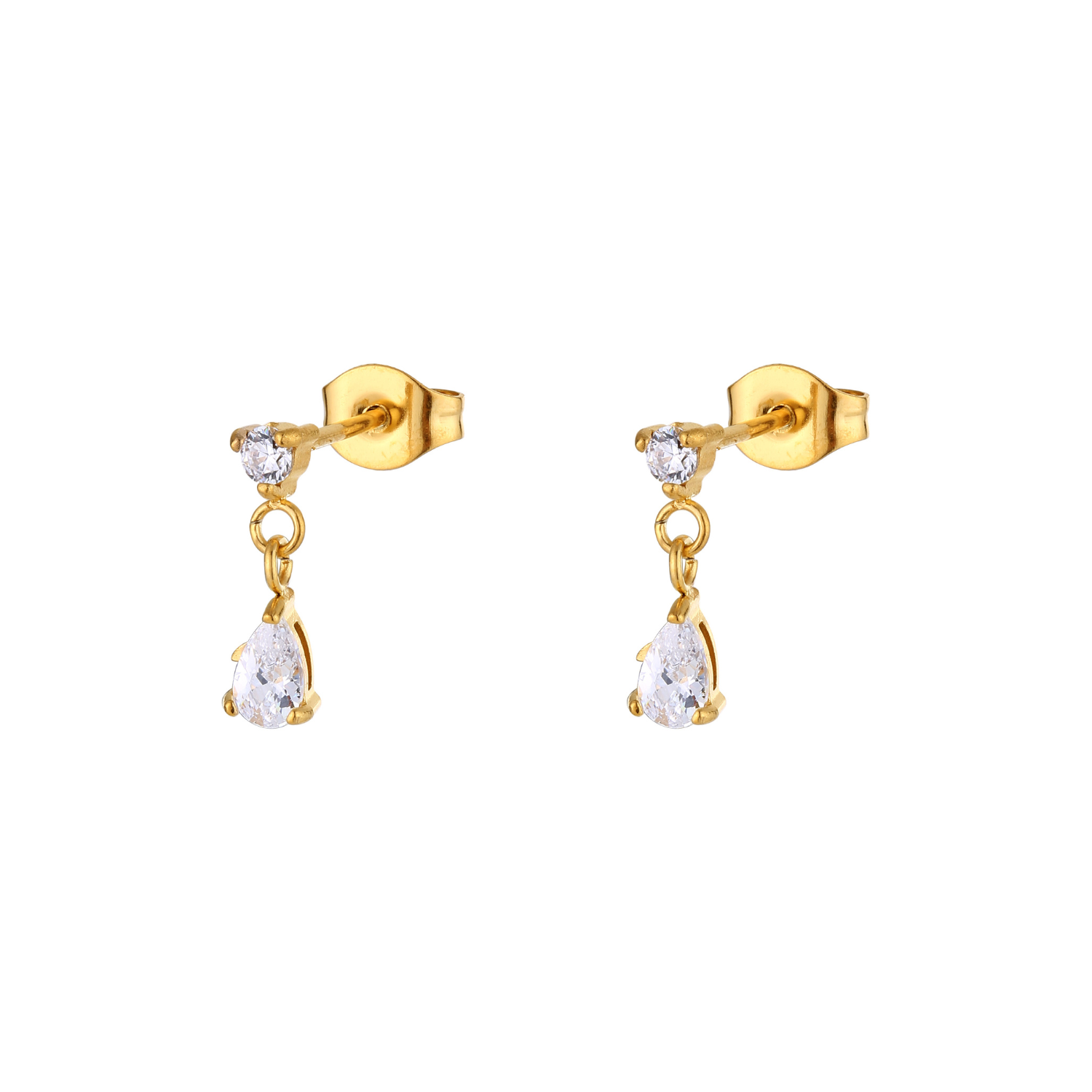 LUME DROP – Gouden Oorbellen Dames – Elegante Statement Oorbellen 0