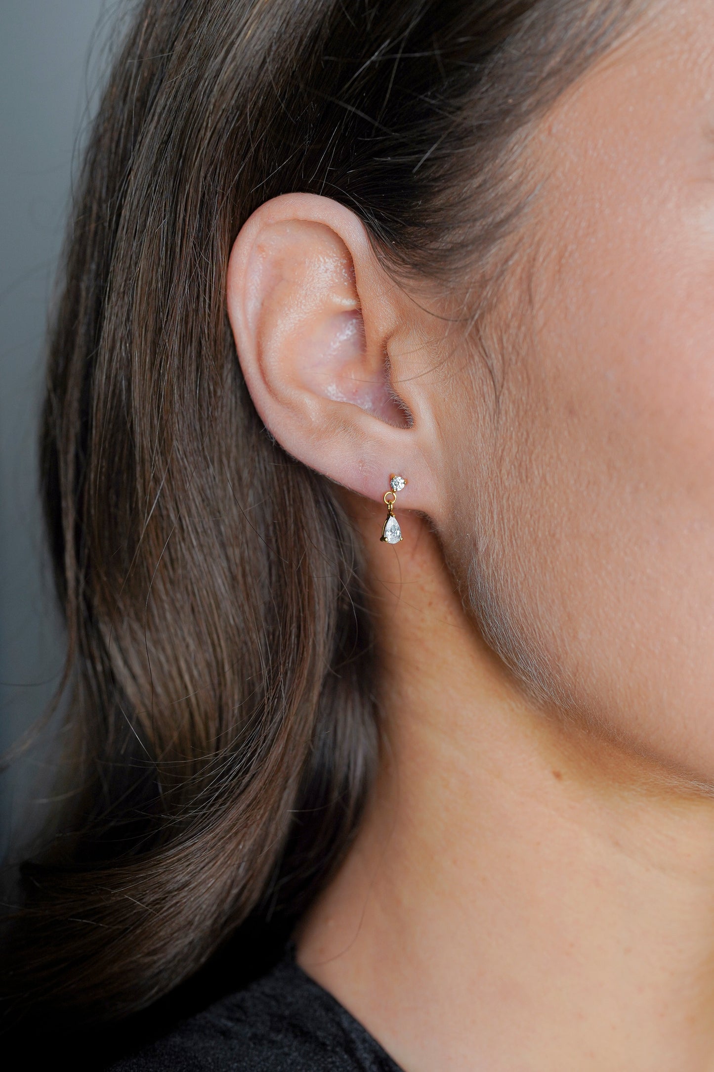 LUME DROP – Gouden Oorbellen Dames – Elegante Statement Oorbellen 1