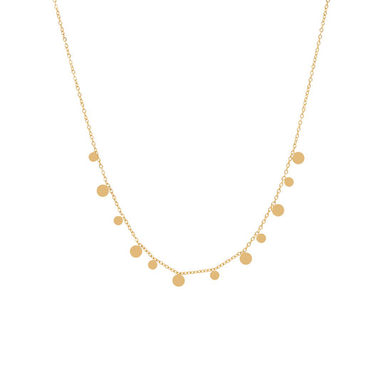 MUNTEN KETTING – Tijdloze Elegantie – Waterdicht Ontwerp 0