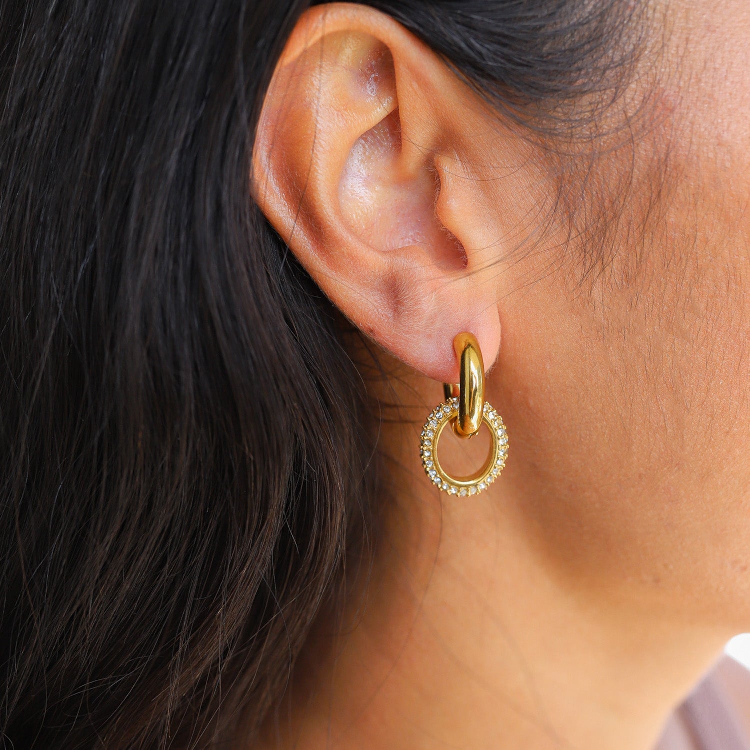 Oorbellen Dames – Elegante Hoepels – Sprankelende Statement 3