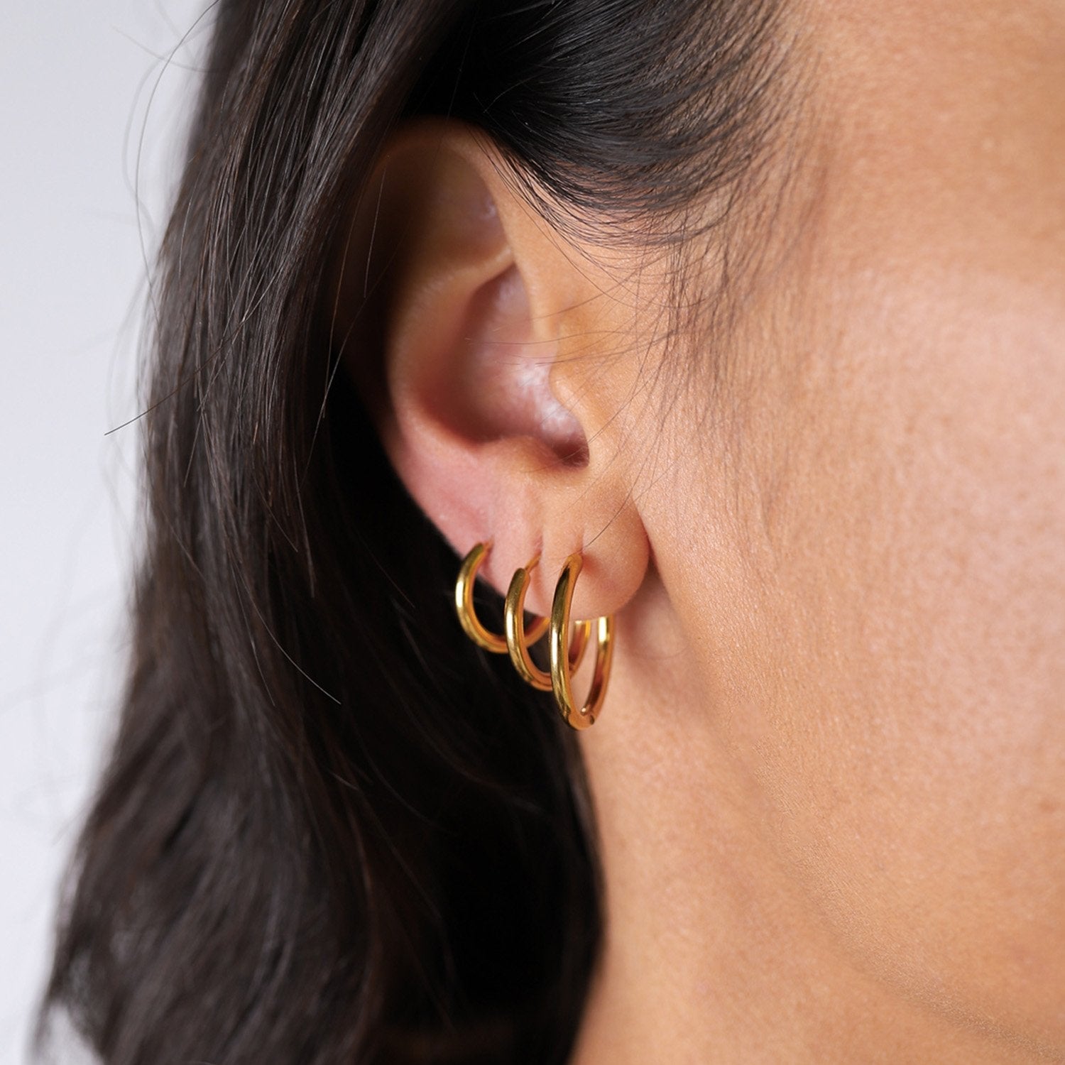 Oorbellen Dames – Gouden Oorringen – Tijdloos Ontwerp 2