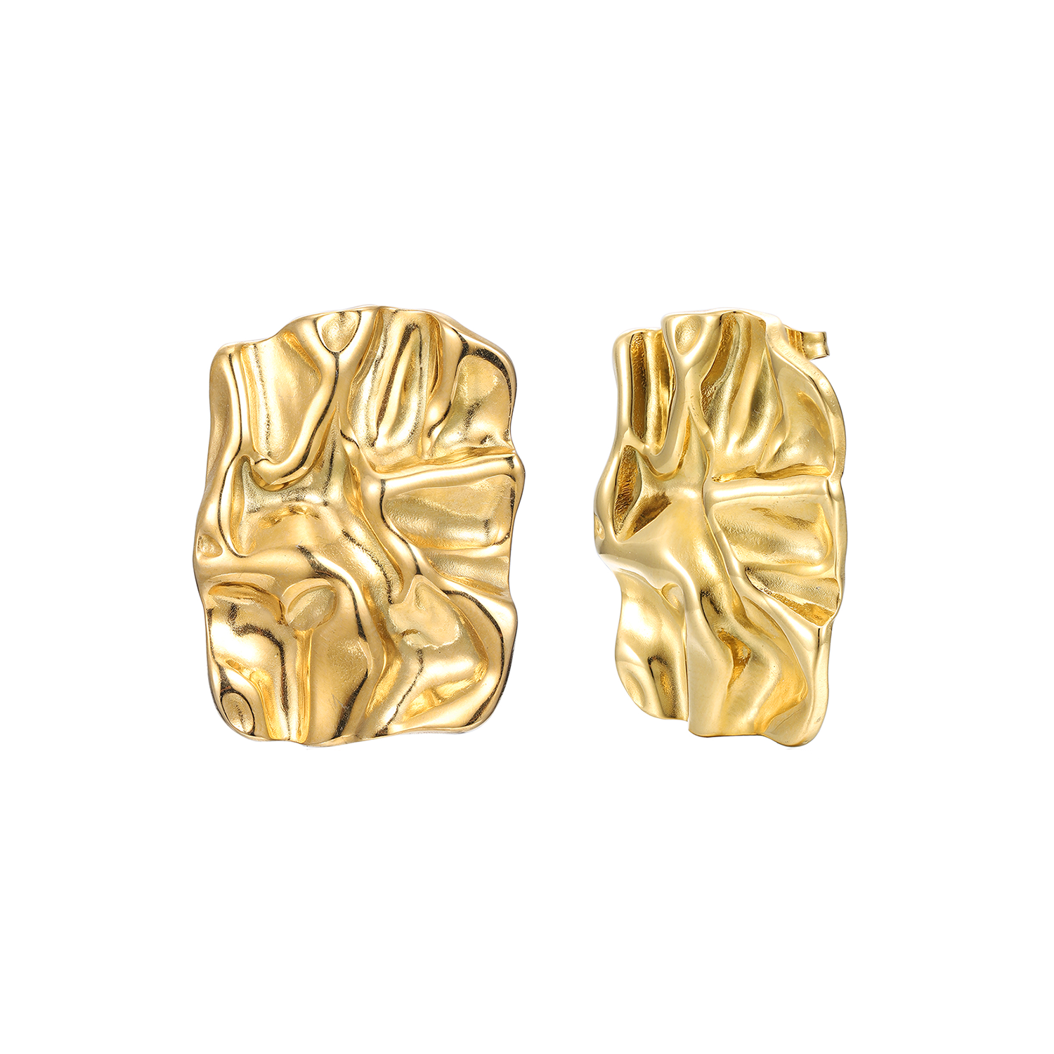 Oorbellen Dames – Statement Oorbellen – Elegante Rechthoekige Vorm 0