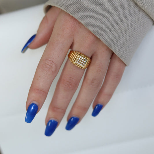 PATCHY – Elegante Ring – Schitterende Zirkonia 1