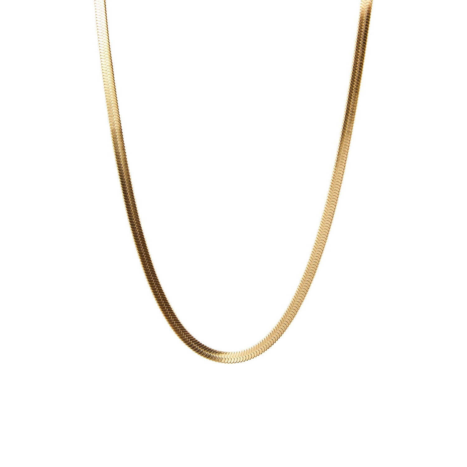 Platte Ketting – Tijdloos Ontwerp – Perfect voor Laagjes 1