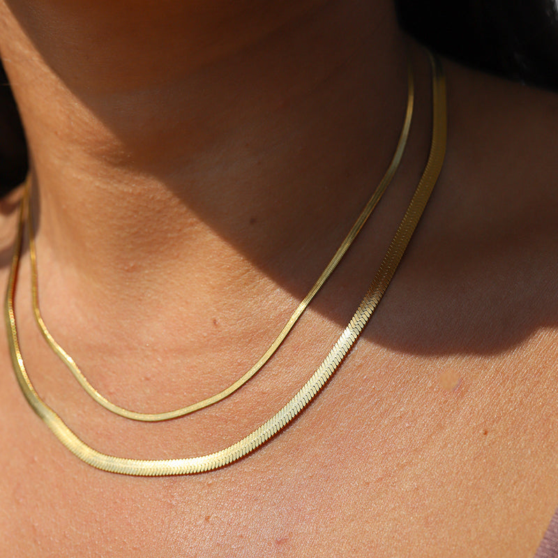 Platte Ketting – Tijdloos Ontwerp – Perfect voor Laagjes 2