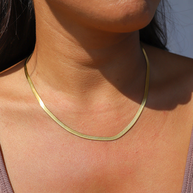 Platte Ketting – Tijdloos Ontwerp – Perfect voor Laagjes 3
