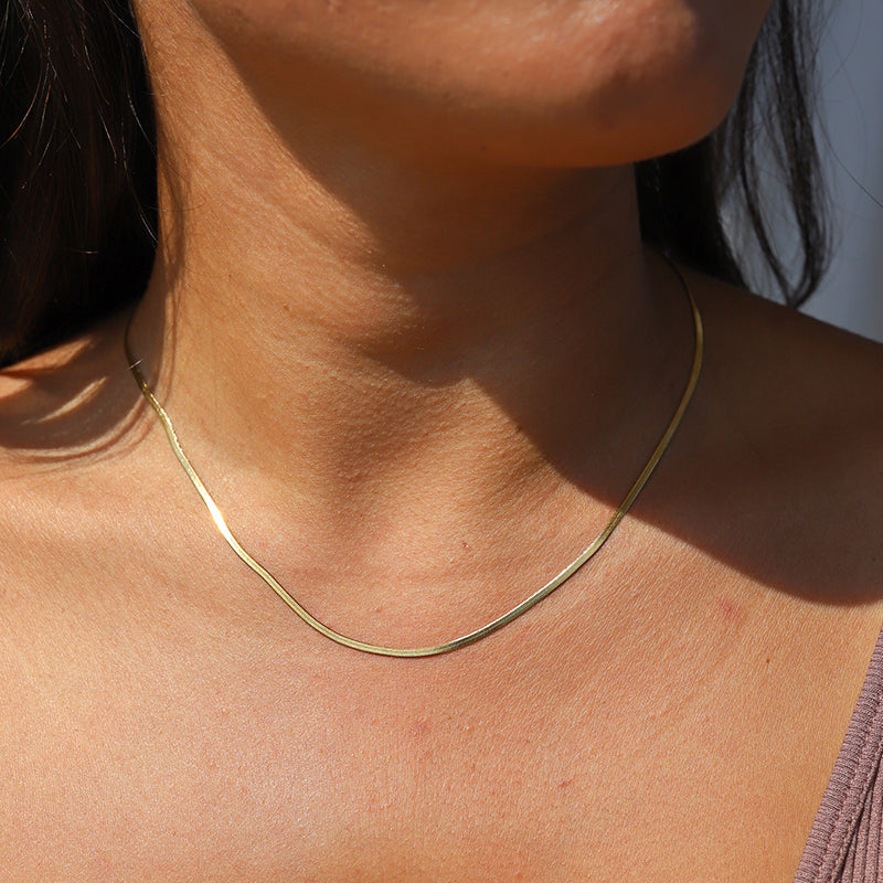 Platte Ketting – Tijdloos Ontwerp – Perfect voor Laagjes 4