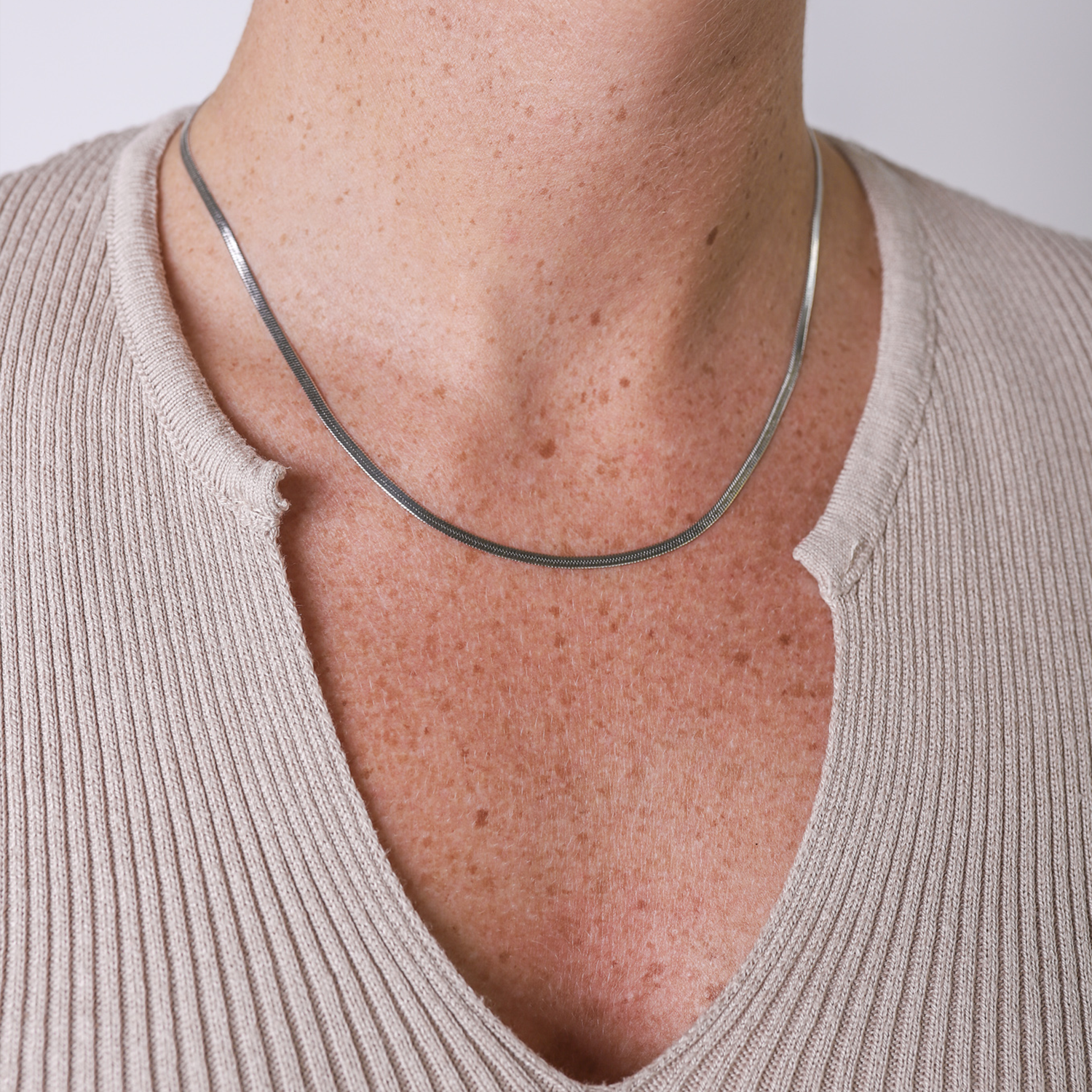 Platte Ketting – Tijdloos Ontwerp – Perfect voor Laagjes 7
