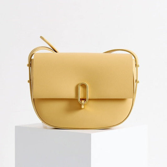 Dames Schoudertas Zwart One Size Echt Leer Klassiek Design-1