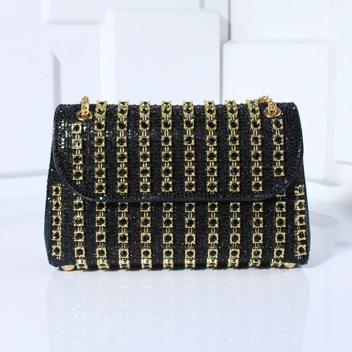 ISABELLA – Dazzle Strass Mini Bag – Luxe Glamour 1