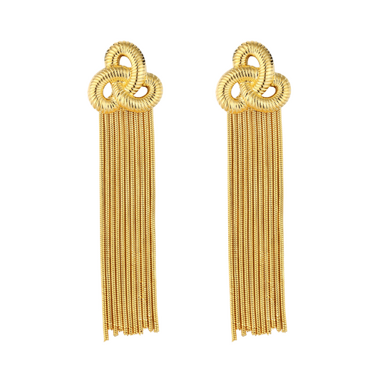 SHIMMER – Gouden Oorbellen Dames – Elegant Ontwerp 0
