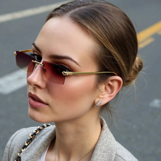 FEMKE – Geometrische Zonnebril Dames – Luxe Design 2