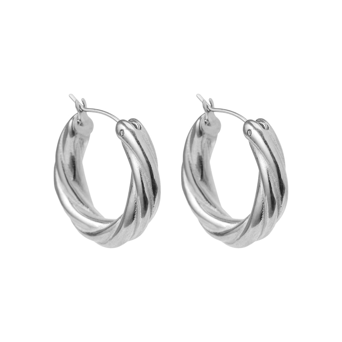 TWISTED HOOPS – Statement Oorbellen – Modern Ontwerp 2