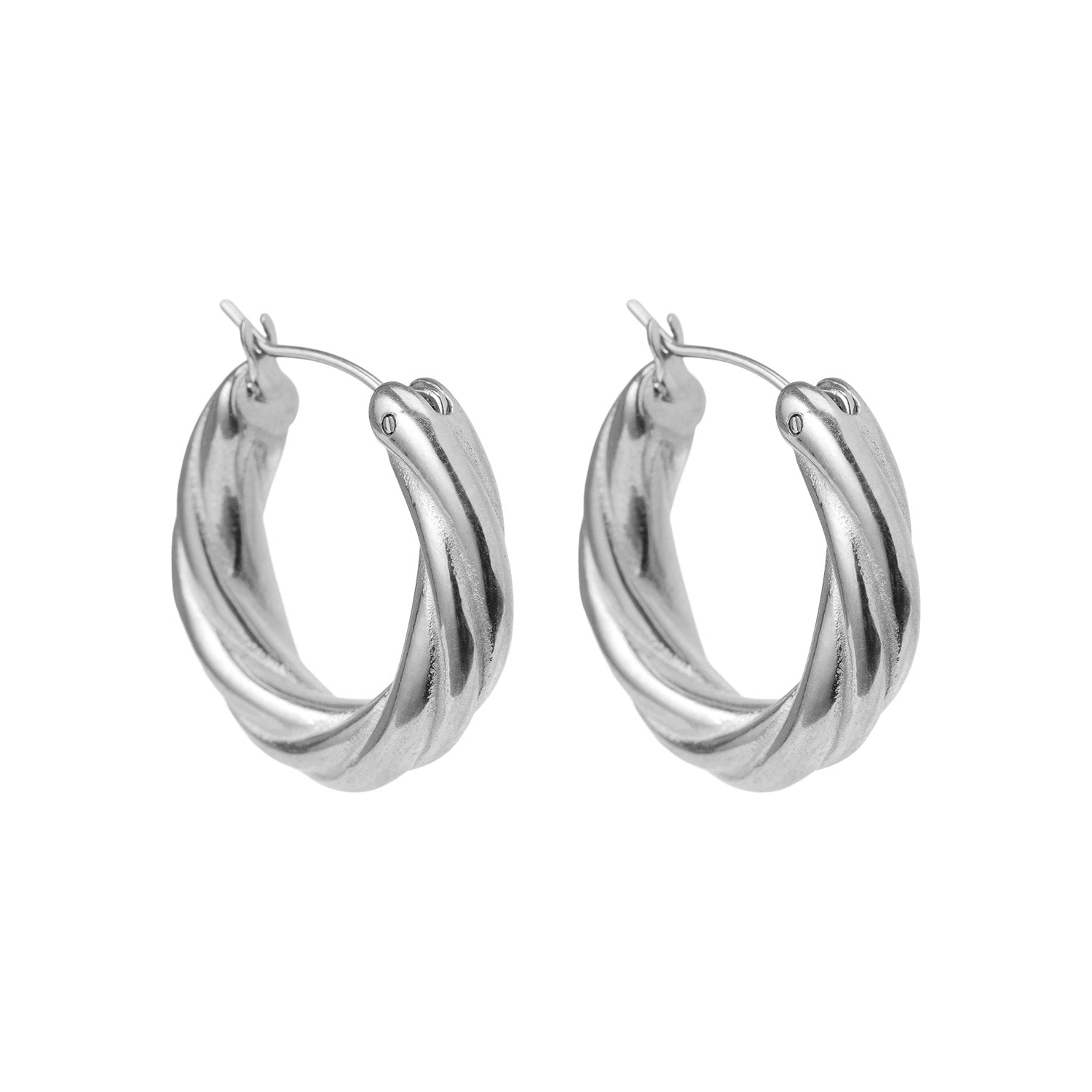 TWISTED HOOPS – Statement Oorbellen – Modern Ontwerp 2