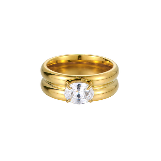 Vergulde Ring – Duurzaam Ontwerp – Krasbestendig Accessoire 0