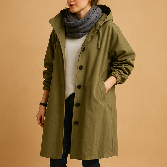 Waterdichte Trenchcoat – Tijdloos Ontwerp 0
