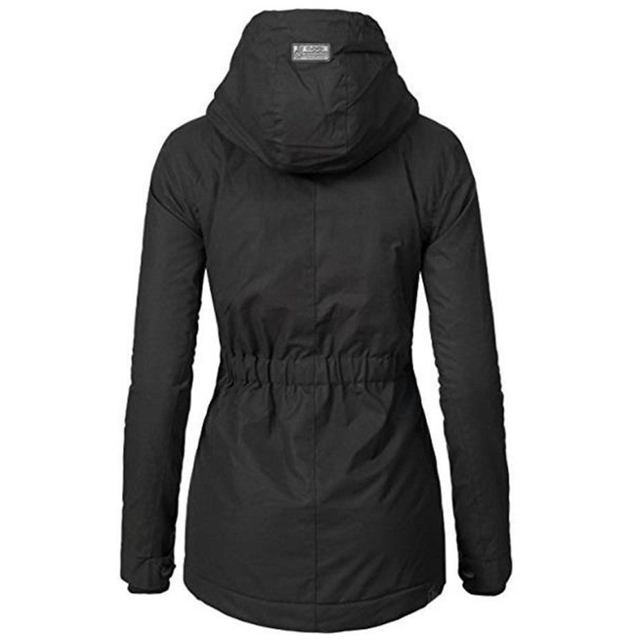 Zwarte Winterjas Dames – Waterdicht en Warm 1