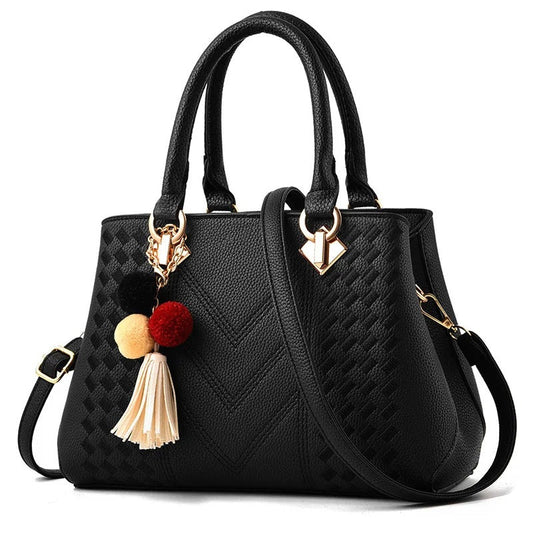 Dames Schoudertas Bruin One Size Echt Leer Vintage Handtas-1