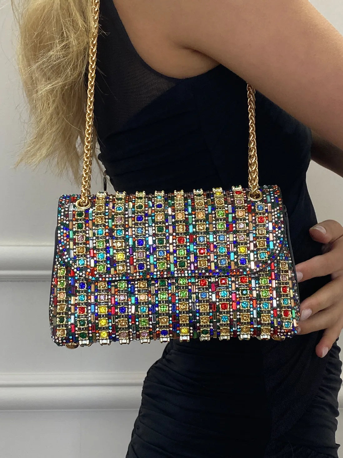 ISABELLA – Dazzle Strass Mini Bag – Luxe Glamour 2